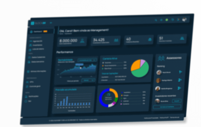 Dashboard BLOCKBR Management
